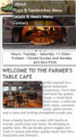 Mobile Screenshot of farmerstablecafe.com